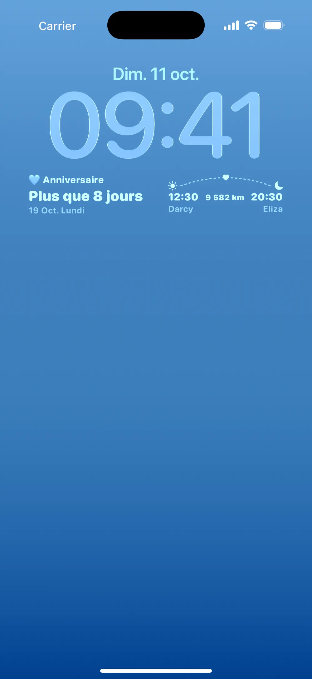Écran verrouillé